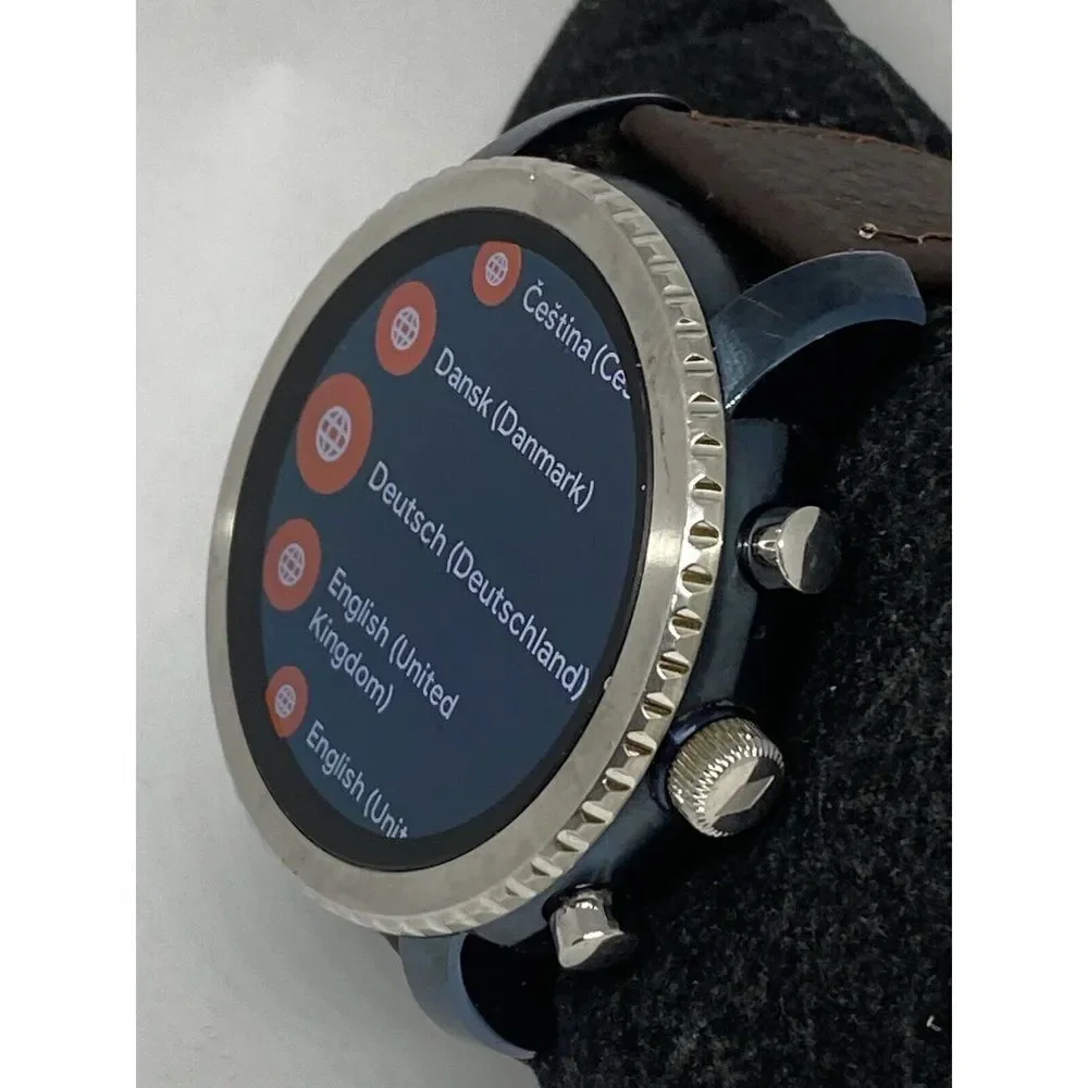 Fossil Gen 3 Authentic Genuine Smart Watch Custom Band FTW4004 LT146
